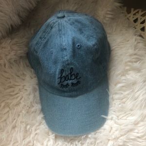 Denim Babe Baseball Cap